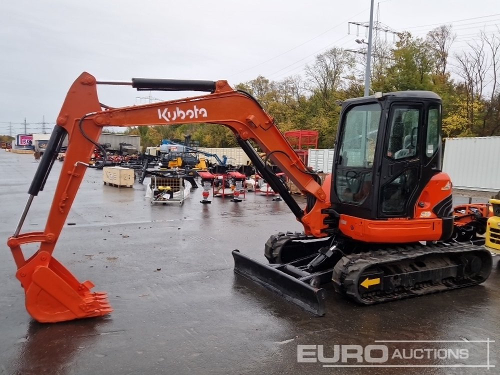 Kubota 55U - Міні-екскаватор: фото 1 Kubota 55U - Міні-екскаватор: фото 1