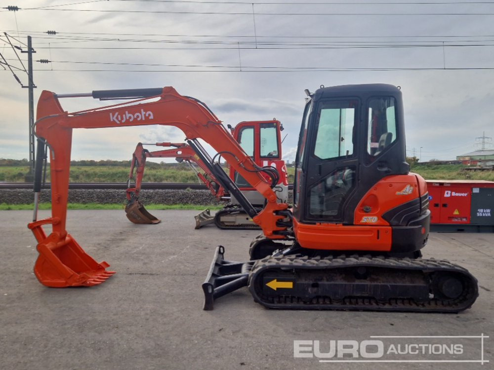 Kubota 55U - Міні-екскаватор: фото 2 Kubota 55U - Міні-екскаватор: фото 2