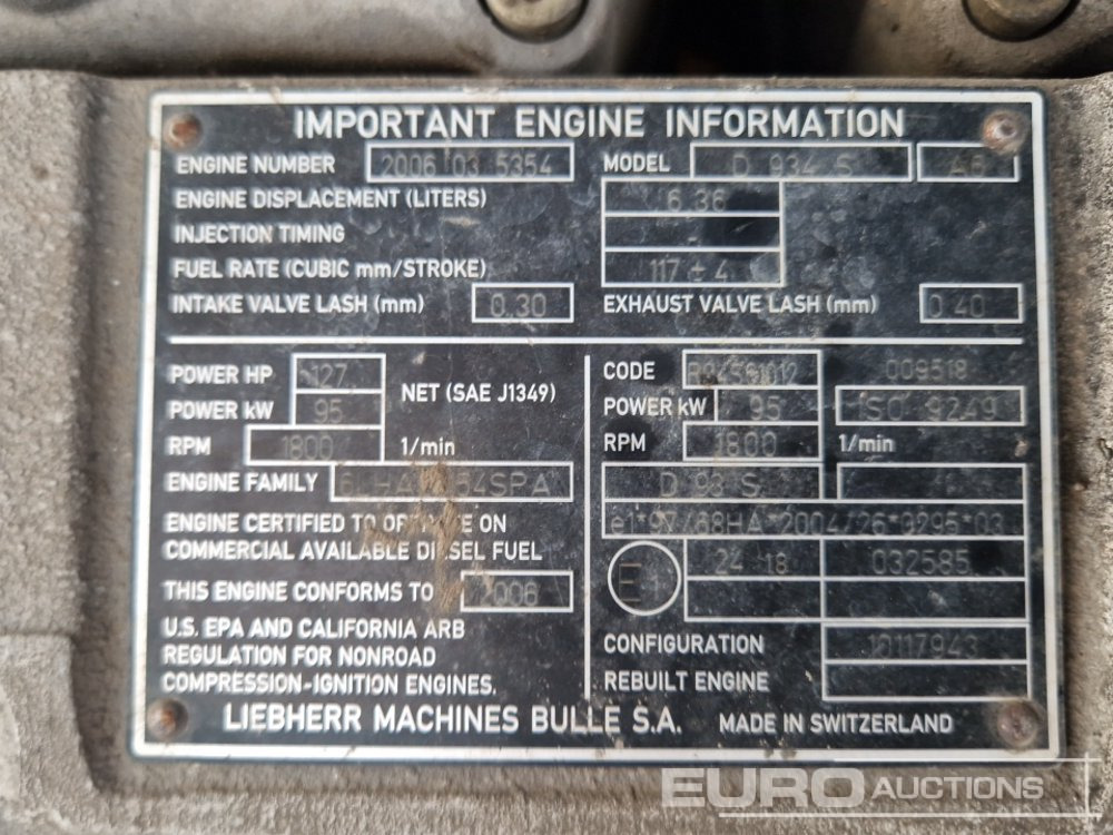 Колісний екскаватор Liebherr A900C: фото 33 Колісний екскаватор Liebherr A900C: фото 33