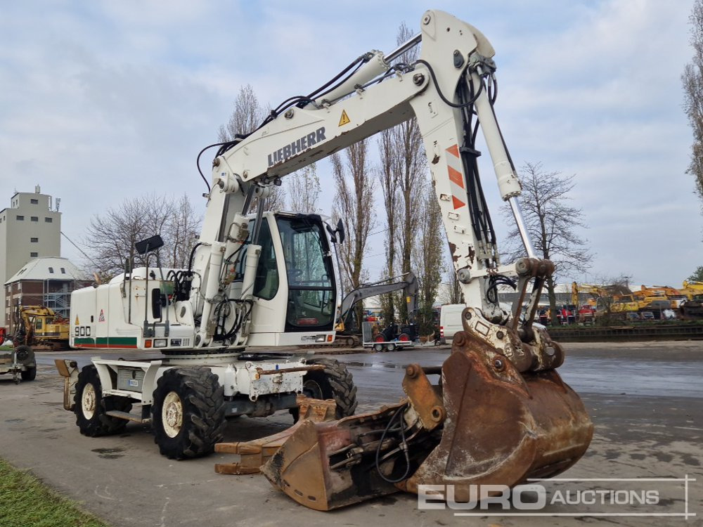 Колісний екскаватор Liebherr A900C: фото 7 Колісний екскаватор Liebherr A900C: фото 7