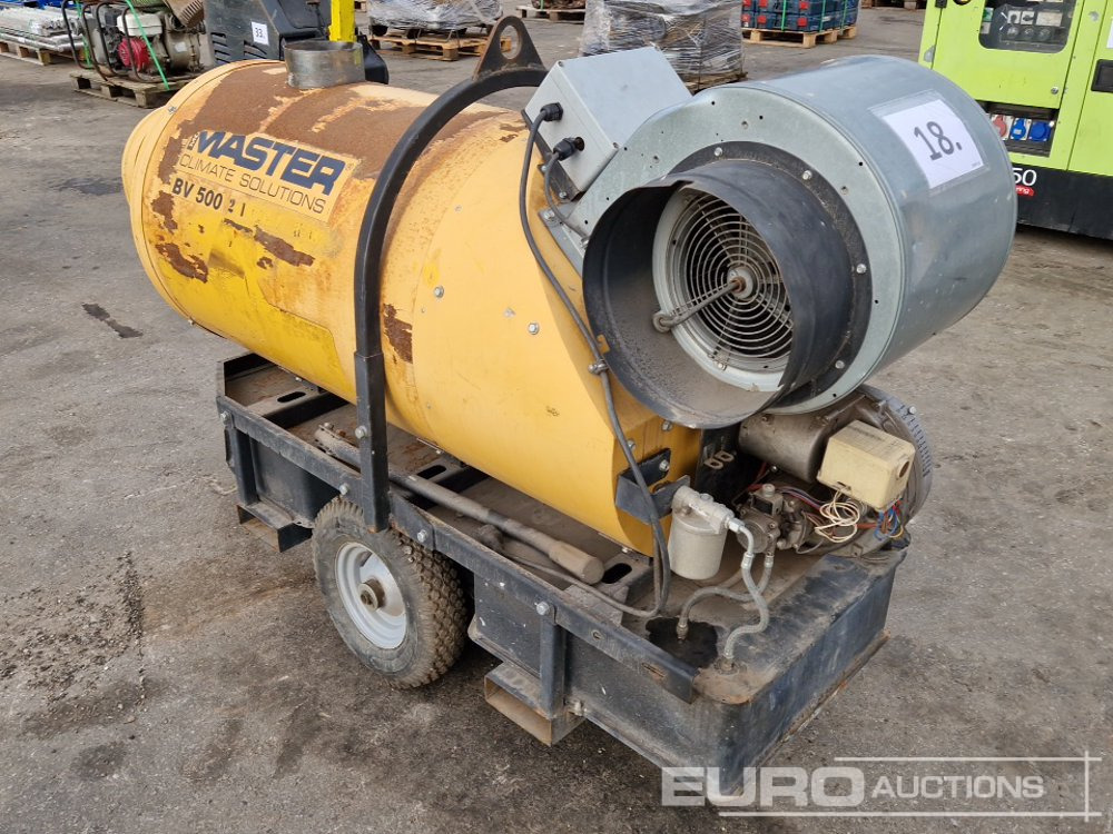 Master DV500 Oil Heater - Обладнання для гаражів/ Майстерень: фото 4 Master DV500 Oil Heater - Обладнання для гаражів/ Майстерень: фото 4