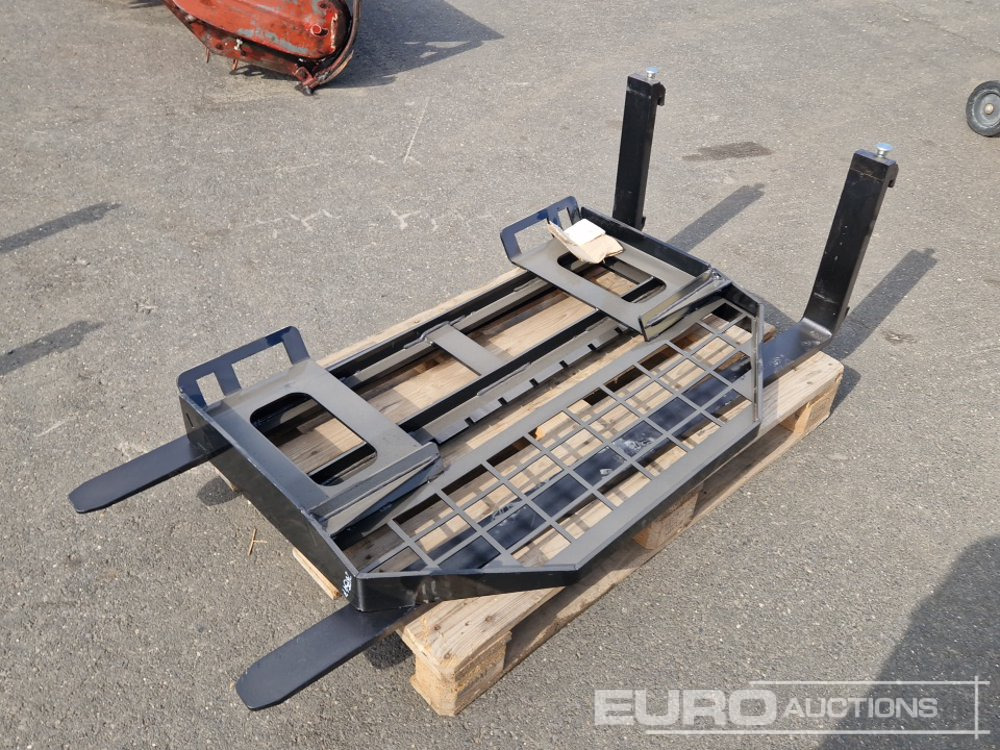 Unused Fork Frame, Forks to suit Skidsteer - Навісне обладнання в категорії Міні-навантажувачі: фото 1 Unused Fork Frame, Forks to suit Skidsteer - Навісне обладнання в категорії Міні-навантажувачі: фото 1