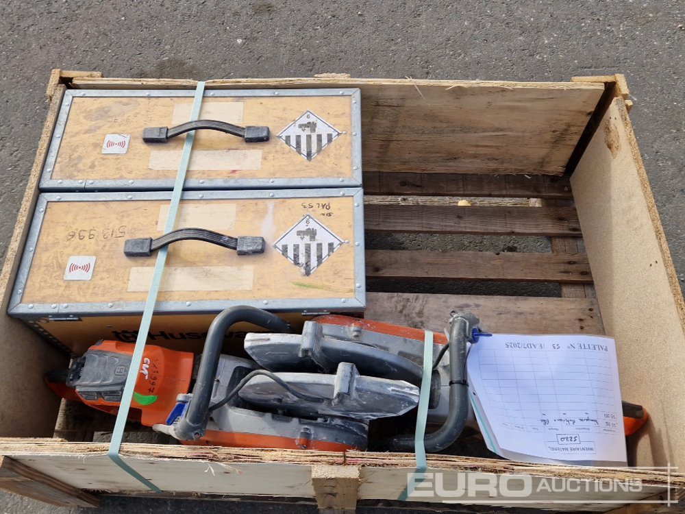 Pallet of Husqvarna Quickcut Saws, Battery Power Kit - Асфальтоукладальна машина: фото 5 Pallet of Husqvarna Quickcut Saws, Battery Power Kit - Асфальтоукладальна машина: фото 5