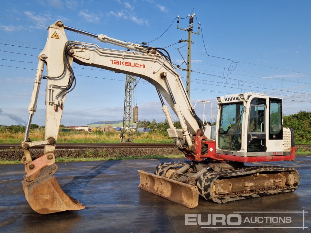 Takeuchi TB1140 - Гусеничний екскаватор: фото 1 Takeuchi TB1140 - Гусеничний екскаватор: фото 1