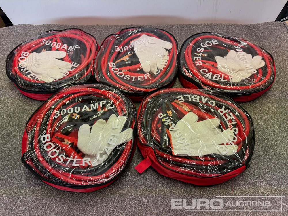 Unused 3000Amp 6 Metre Jump Leads (5 of) - Обладнання для гаражів/ Майстерень: фото 2 Unused 3000Amp 6 Metre Jump Leads (5 of) - Обладнання для гаражів/ Майстерень: фото 2