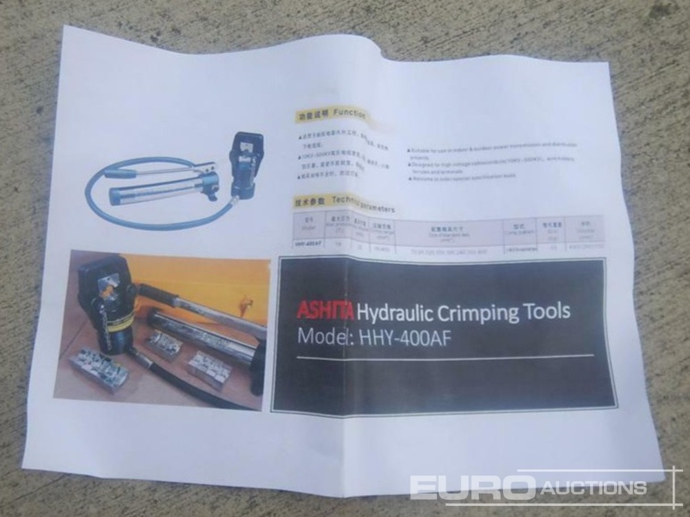 Unused Ashita HHY-400AF - Будівельне обладнання: фото 5 Unused Ashita HHY-400AF - Будівельне обладнання: фото 5