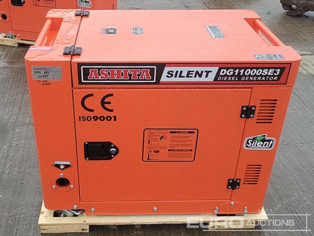 Unused Ashita Power DG11000SE3 - Електричний генератор: фото 2 Unused Ashita Power DG11000SE3 - Електричний генератор: фото 2