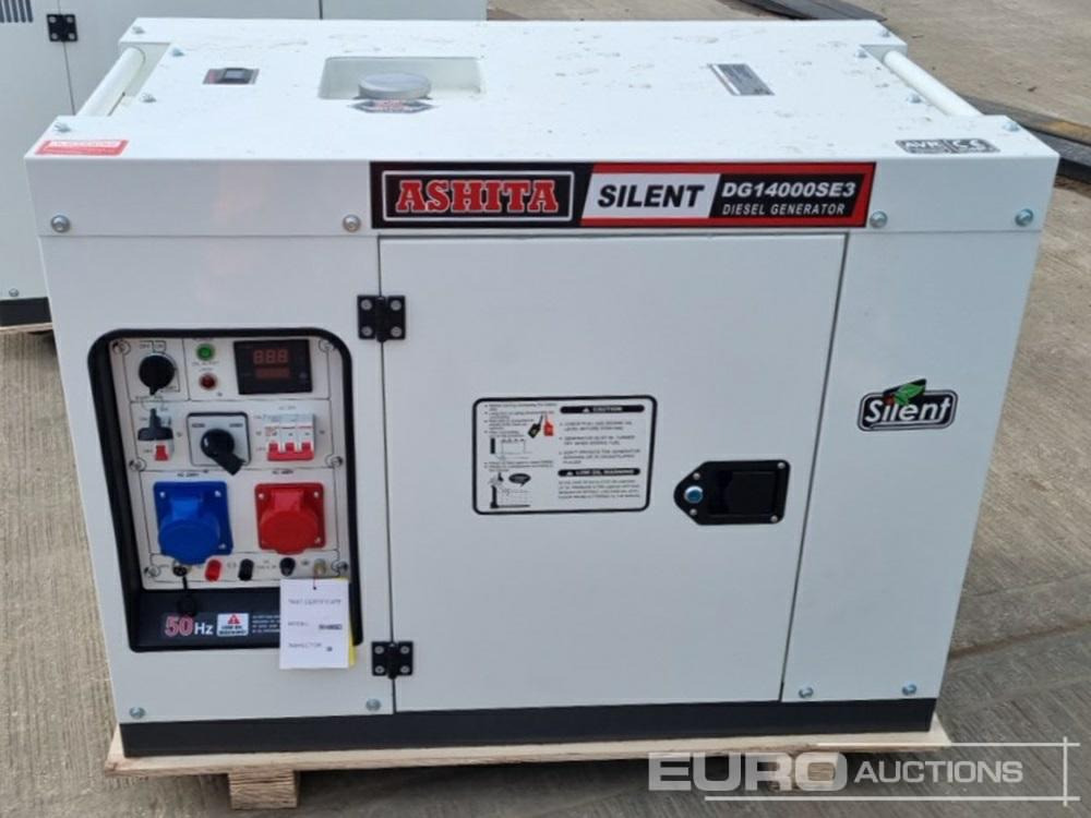 Unused Ashita Power DG14000SE3 10KVA - Електричний генератор: фото 2 Unused Ashita Power DG14000SE3 10KVA - Електричний генератор: фото 2