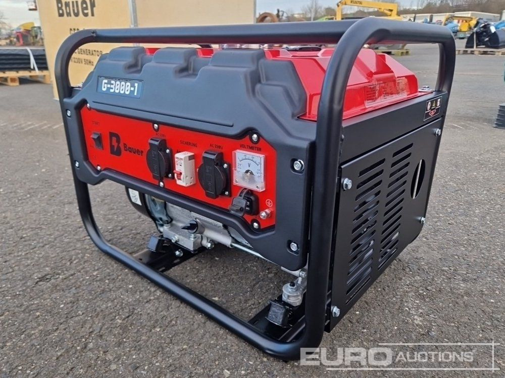 Unused Bauer G-3000-1 - Електричний генератор: фото 1 Unused Bauer G-3000-1 - Електричний генератор: фото 1