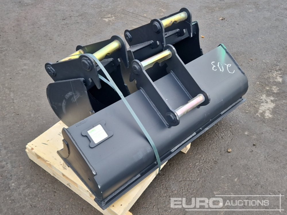 Unused Häner Bucket Package HGL1100-SYM-01 39" (1000mm) Ditch Bucket, Digging Buckets HTL125-SYM-01 10" (250mm) and HTL150-SYM-01 20" (500mm) to suit 1-2,5 ton mini excavator with MS01 Symlock - Ківш: фото 3 Unused Häner Bucket Package HGL1100-SYM-01 39" (1000mm) Ditch Bucket, Digging Buckets HTL125-SYM-01 10" (250mm) and HTL150-SYM-01 20" (500mm) to suit 1-2,5 ton mini excavator with MS01 Symlock - Ківш: фото 3