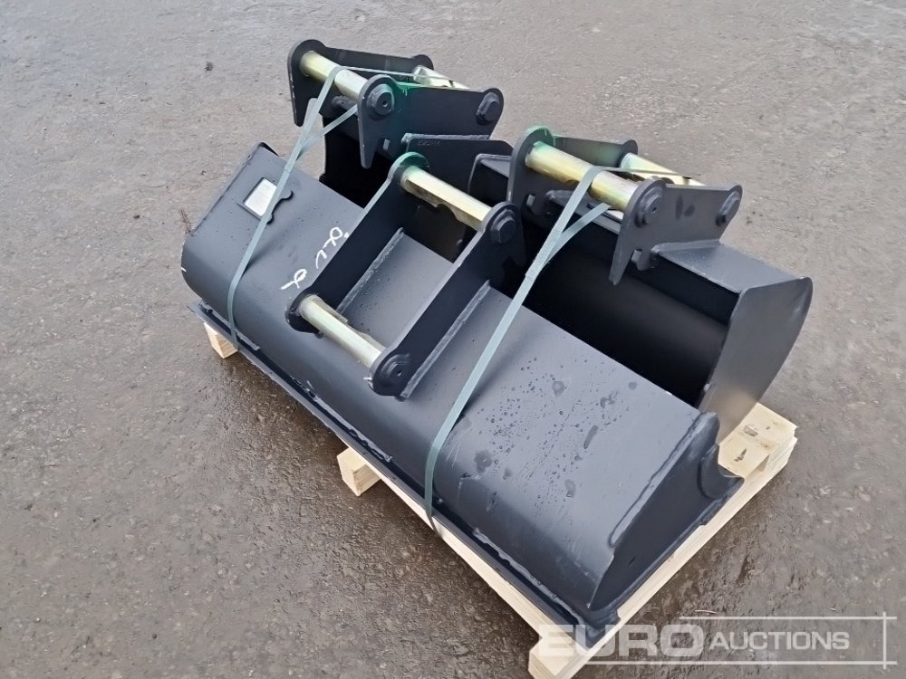 Unused Häner Bucket Package HGL1100-SYM-01 39" (1000mm) Ditch Bucket, Digging Buckets HTL125-SYM-01 10" (250mm) and HTL150-SYM-01 20" (500mm) to suit 1-2,5 ton mini excavator with MS01 Symlock - Ківш: фото 3 Unused Häner Bucket Package HGL1100-SYM-01 39" (1000mm) Ditch Bucket, Digging Buckets HTL125-SYM-01 10" (250mm) and HTL150-SYM-01 20" (500mm) to suit 1-2,5 ton mini excavator with MS01 Symlock - Ківш: фото 3