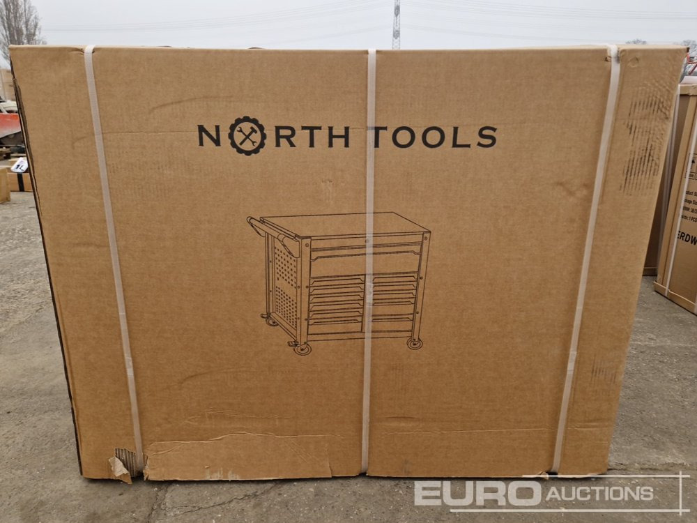 Unused NORTH-TOOL JUMBO-PRO 12 Drawer Tool Cabinet, Professional Tools - Обладнання для гаражів/ Майстерень: фото 2 Unused NORTH-TOOL JUMBO-PRO 12 Drawer Tool Cabinet, Professional Tools - Обладнання для гаражів/ Майстерень: фото 2