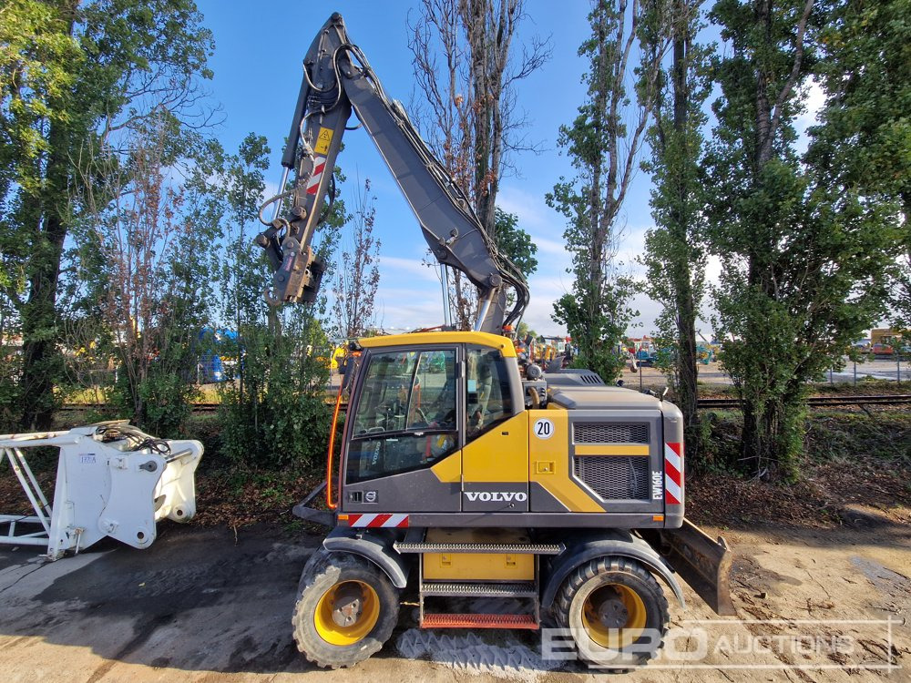 Volvo EW160 - Колісний екскаватор: фото 1 Volvo EW160 - Колісний екскаватор: фото 1