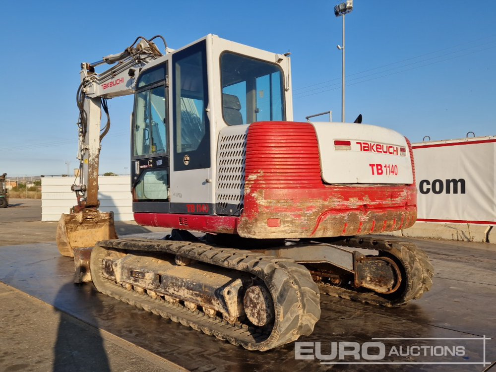 2007 Takeuchi TB1140 - Гусеничний екскаватор: фото 3 2007 Takeuchi TB1140 - Гусеничний екскаватор: фото 3