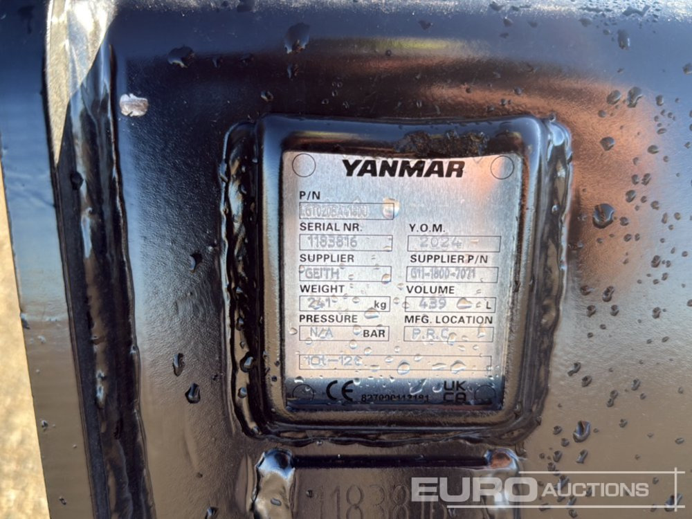 2024 Yanmar LG1020BA4180U - Ківш: фото 5 2024 Yanmar LG1020BA4180U - Ківш: фото 5