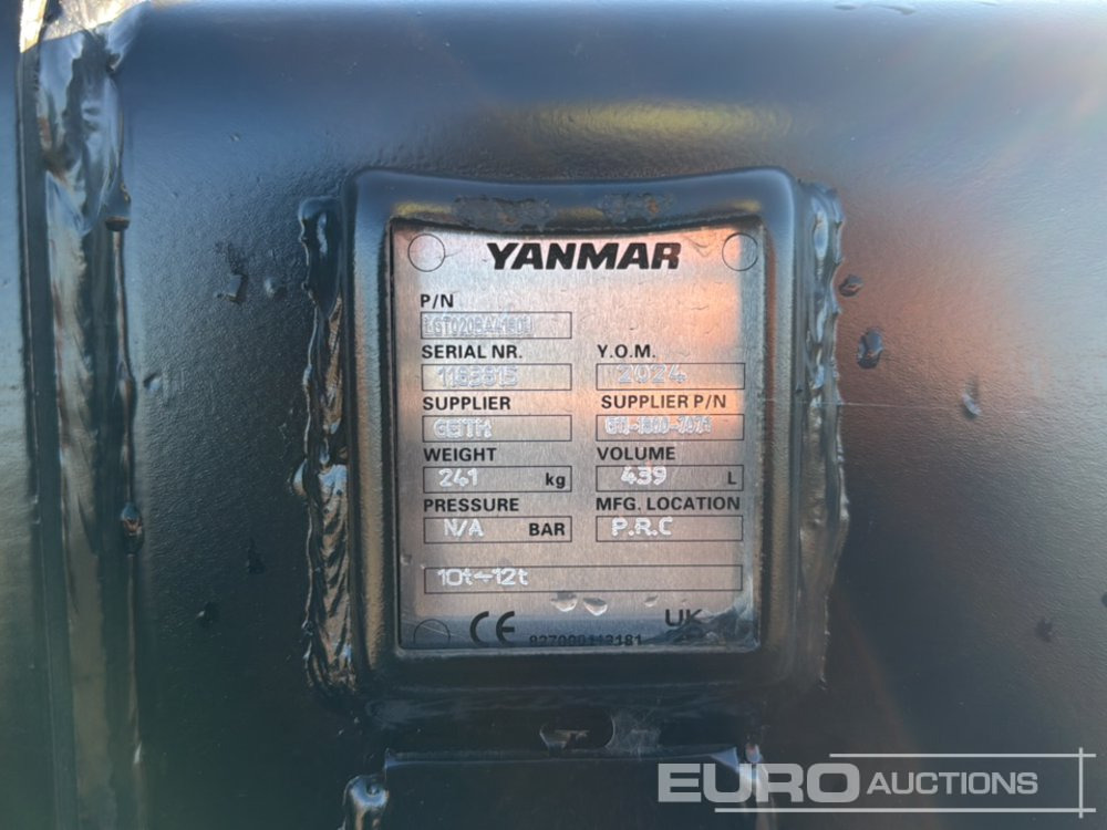 2024 Yanmar LGT020BA4180U - Ківш: фото 5 2024 Yanmar LGT020BA4180U - Ківш: фото 5