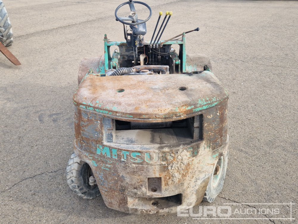 Mitsibishi Forklift, 2 Stage Free Mast Lift, Forks (Incomplete) - Навантажувач вилковий: фото 5 Mitsibishi Forklift, 2 Stage Free Mast Lift, Forks (Incomplete) - Навантажувач вилковий: фото 5