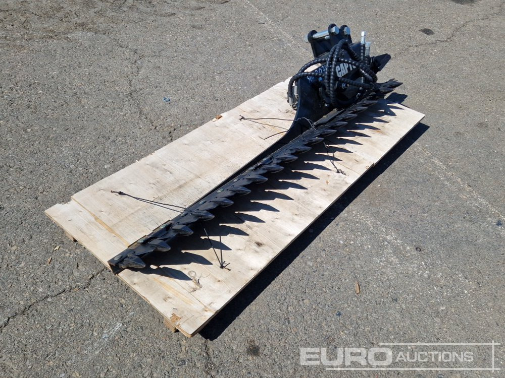 Captok Hedge Trimmer to suit Mini Excavator - Навісне обладнання в категорії Екскаватори: фото 1 Captok Hedge Trimmer to suit Mini Excavator - Навісне обладнання в категорії Екскаватори: фото 1