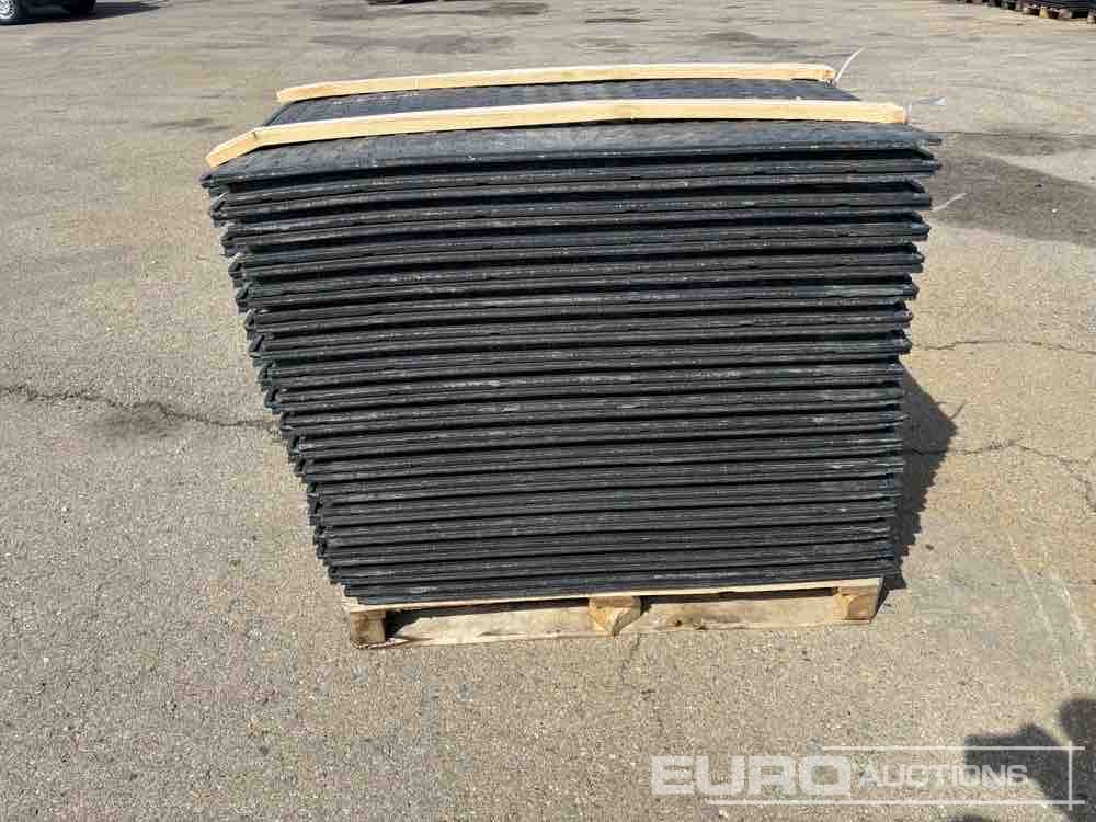 Будівельне обладнання Pallet of Plastic Connectable Road Plates, 1200x800x28mm, 22kg per Plate (35 of): фото 6