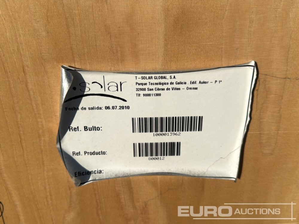 Pallet of Solar Panel (24 of) - Будівельне обладнання: фото 3 Pallet of Solar Panel (24 of) - Будівельне обладнання: фото 3