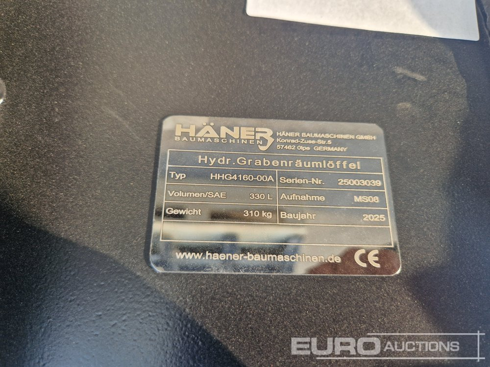 Unused 2025 Häner HHG4160-00A - Ківш: фото 5 Unused 2025 Häner HHG4160-00A - Ківш: фото 5