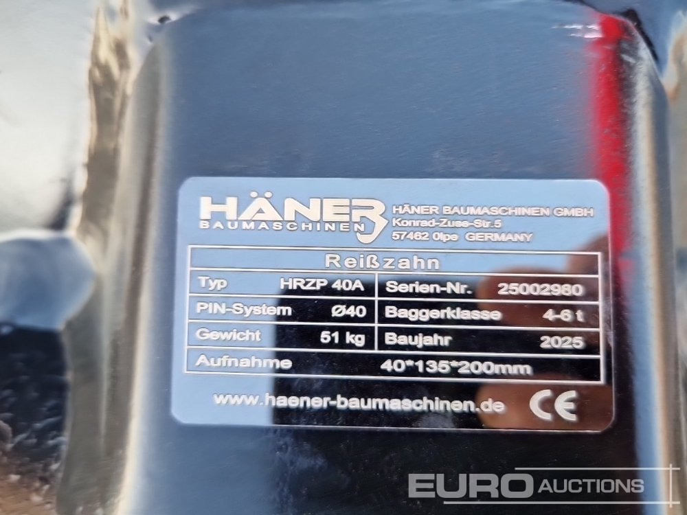 Unused 2025 Häner HRZP40A - Ківш: фото 5 Unused 2025 Häner HRZP40A - Ківш: фото 5