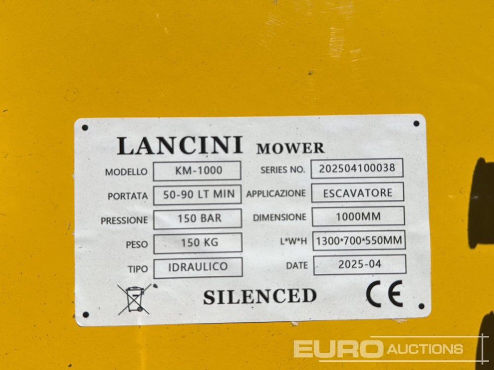 Новий Ківш Unused 2025 Lancini KM1000: фото 6