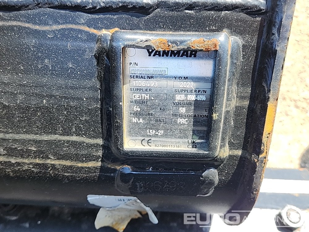 Unused Yanmar G02R-0900-6096 - Ківш: фото 5 Unused Yanmar G02R-0900-6096 - Ківш: фото 5