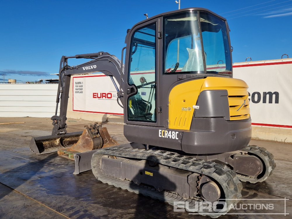 Volvo ECR48C - Міні-екскаватор: фото 3 Volvo ECR48C - Міні-екскаватор: фото 3