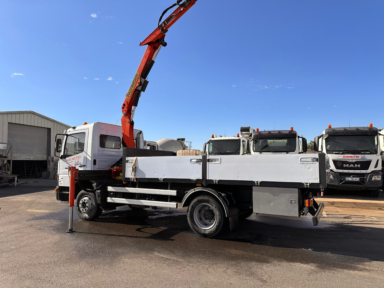 Camion bénne Mercedes Benz MP1 CR-092-BP - Самоскид вантажівка, Вантажівка з маніпулятором: фото 4 Camion bénne Mercedes Benz MP1 CR-092-BP - Самоскид вантажівка, Вантажівка з маніпулятором: фото 4