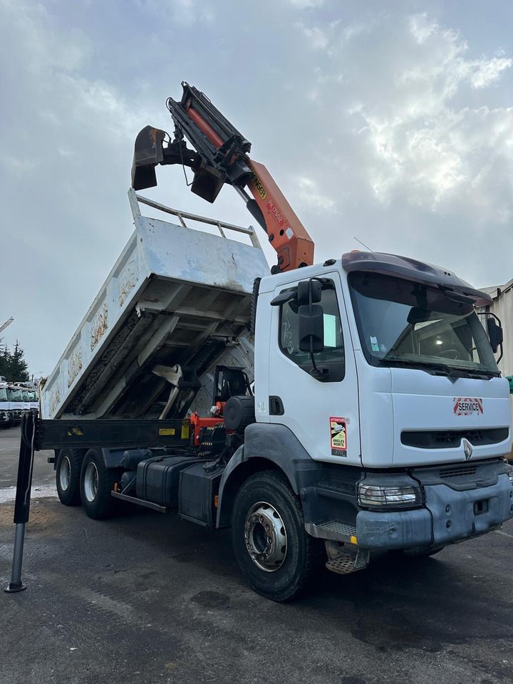 Camion bi-benne Renault CE-598-ON - Самоскид вантажівка, Вантажівка з маніпулятором: фото 1 Camion bi-benne Renault CE-598-ON - Самоскид вантажівка, Вантажівка з маніпулятором: фото 1