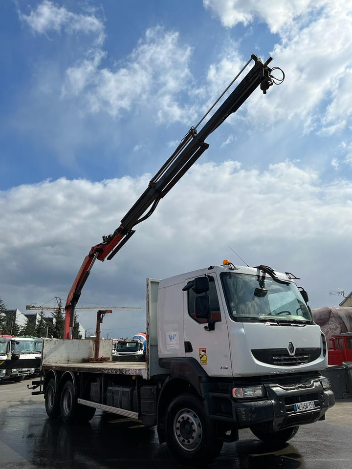 Camion grue Renault 410 AL-454-TS - Бортова вантажівка/ Платформа, Вантажівка з маніпулятором: фото 3 Camion grue Renault 410 AL-454-TS - Бортова вантажівка/ Платформа, Вантажівка з маніпулятором: фото 3