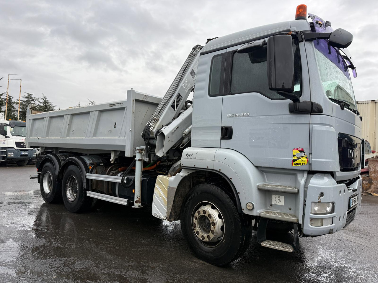 Camion porteur grue bi-benne MAN TGS 26.320 AB-504-HR - Самоскид вантажівка, Вантажівка з маніпулятором: фото 3 Camion porteur grue bi-benne MAN TGS 26.320 AB-504-HR - Самоскид вантажівка, Вантажівка з маніпулятором: фото 3