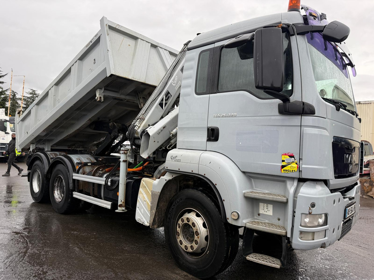 Camion porteur grue bi-benne MAN TGS 26.320 AB-504-HR - Самоскид вантажівка, Вантажівка з маніпулятором: фото 5 Camion porteur grue bi-benne MAN TGS 26.320 AB-504-HR - Самоскид вантажівка, Вантажівка з маніпулятором: фото 5