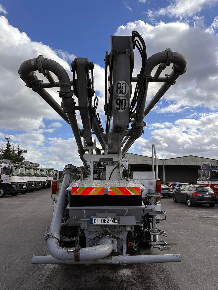 Автобетононасос Pompe à béton Schwing 34m avec cabine Mercedes Benz Actros CT-062-WL Année 2008: фото 9