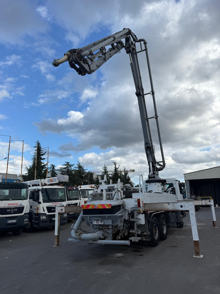 Автобетононасос Pompe à béton Schwing 34m avec cabine Mercedes Benz Actros CT-062-WL Année 2008: фото 6