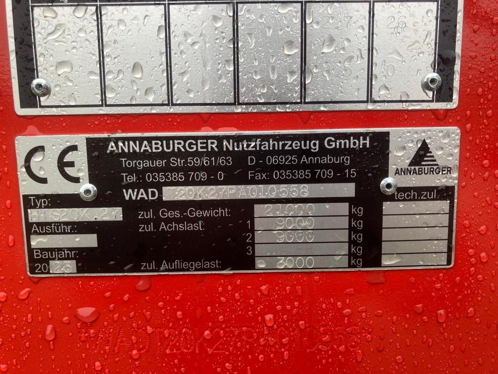 Annaburger HTS 20K.27 Tankanhänger - Техніка для внесення добрив: фото 4 Annaburger HTS 20K.27 Tankanhänger - Техніка для внесення добрив: фото 4