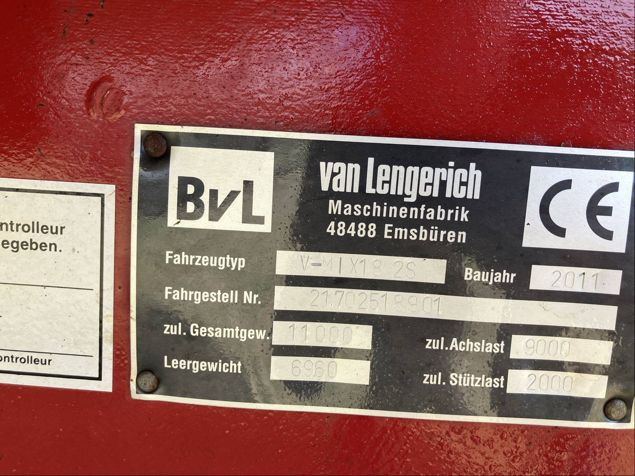 BVL Futtermischwagen V-Mix 18 2S - Кормороздавач: фото 2 BVL Futtermischwagen V-Mix 18 2S - Кормороздавач: фото 2