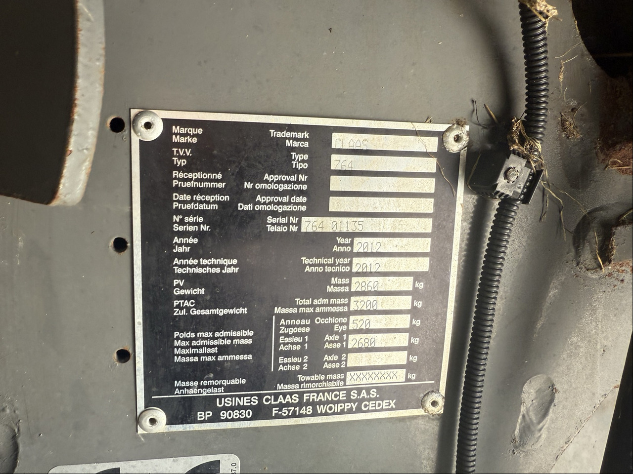 Claas Rollant 375 RC - Техніка для сінозаготівлі: фото 2 Claas Rollant 375 RC - Техніка для сінозаготівлі: фото 2