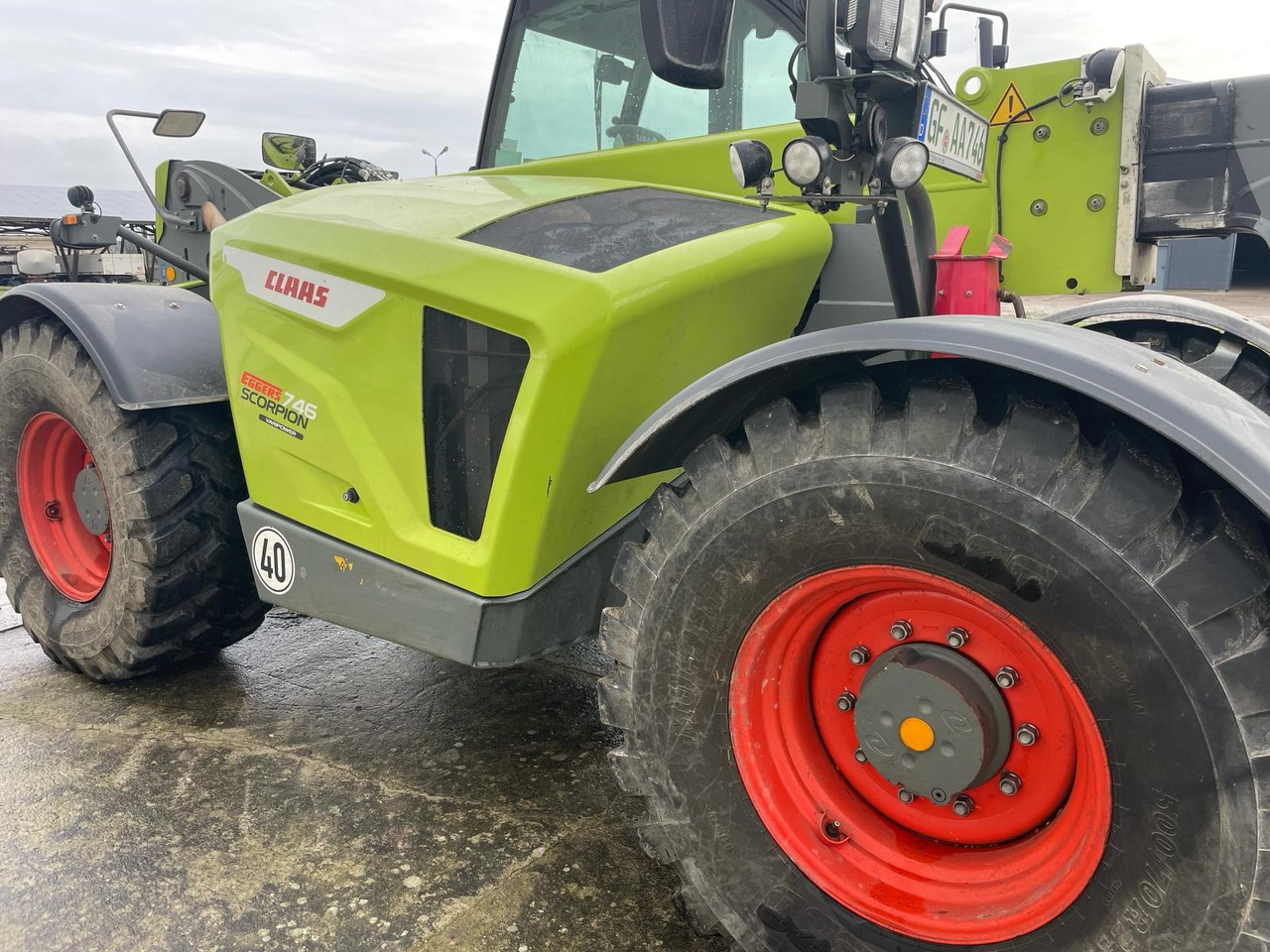 Навантажувач Claas Scorpion 746 Variopower: фото 12