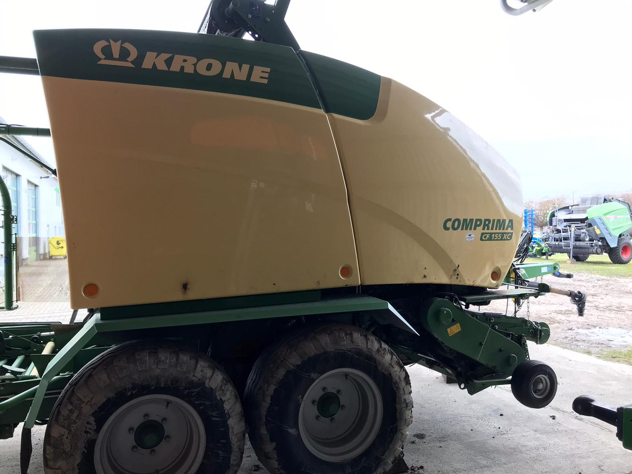 Krone Comprima CF 155 XC - Техніка для сінозаготівлі: фото 5 Krone Comprima CF 155 XC - Техніка для сінозаготівлі: фото 5