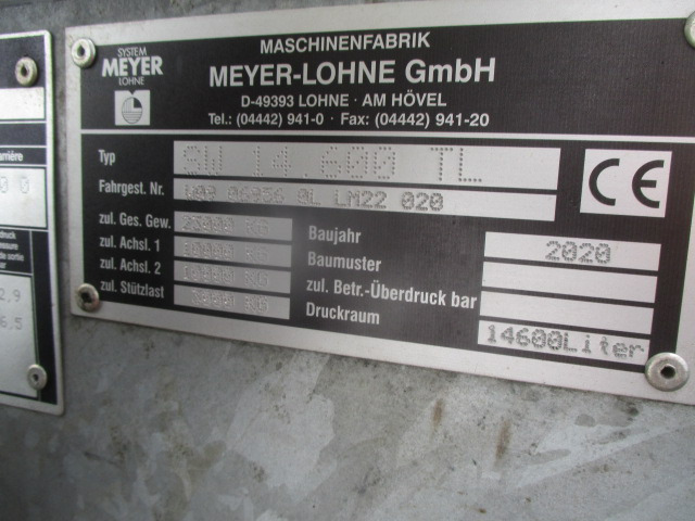 Meyer-Lohne Rekordia Pumptankwagen - Техніка для внесення добрив: фото 3 Meyer-Lohne Rekordia Pumptankwagen - Техніка для внесення добрив: фото 3