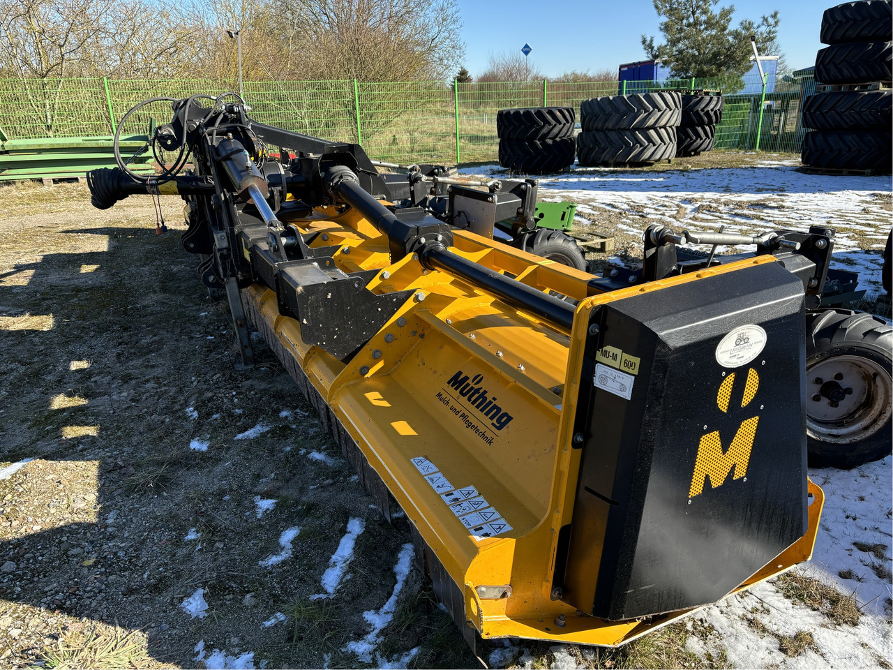 Müthing Mulcher MU-M 600/F - Косарка-подрібнювач: фото 5 Müthing Mulcher MU-M 600/F - Косарка-подрібнювач: фото 5