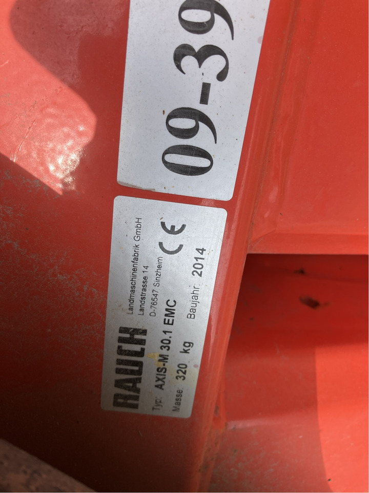 Rauch Axera Serie EMC 30.1 - Розкидач добрив: фото 2 Rauch Axera Serie EMC 30.1 - Розкидач добрив: фото 2