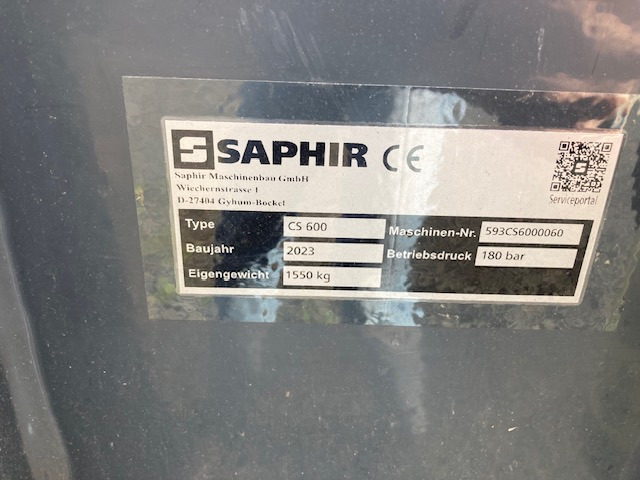 Saphir ClearStar 600 Strohstriegel - Борона: фото 2 Saphir ClearStar 600 Strohstriegel - Борона: фото 2