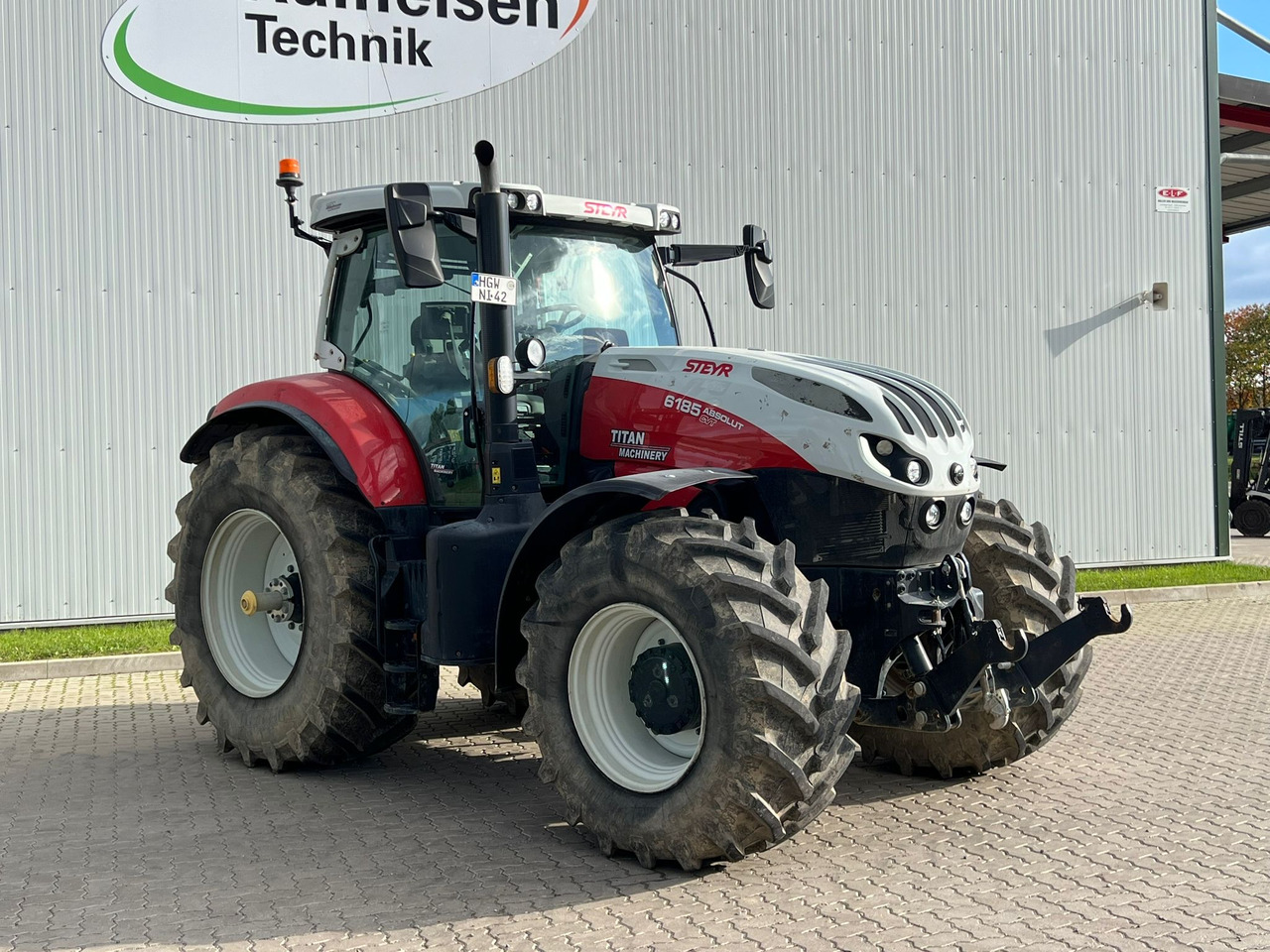 Steyr Absolut 6185 CVT Gebraucht - Трактор: фото 1 Steyr Absolut 6185 CVT Gebraucht - Трактор: фото 1