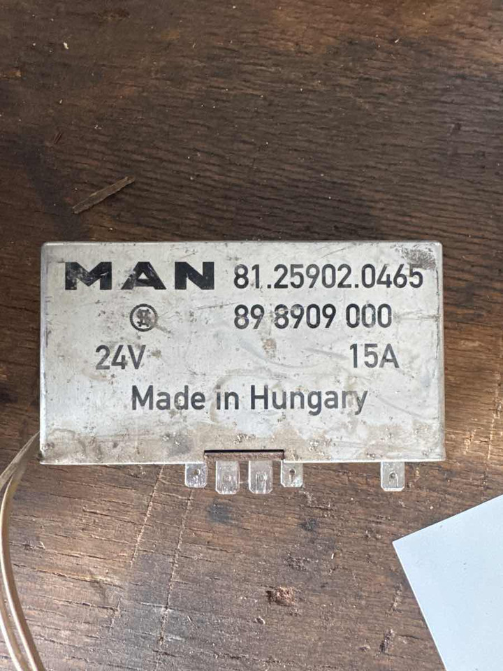 MAN ECU 81.25902-0465 - Електрична система в категорії Вантажівки: фото 1 MAN ECU 81.25902-0465 - Електрична система в категорії Вантажівки: фото 1