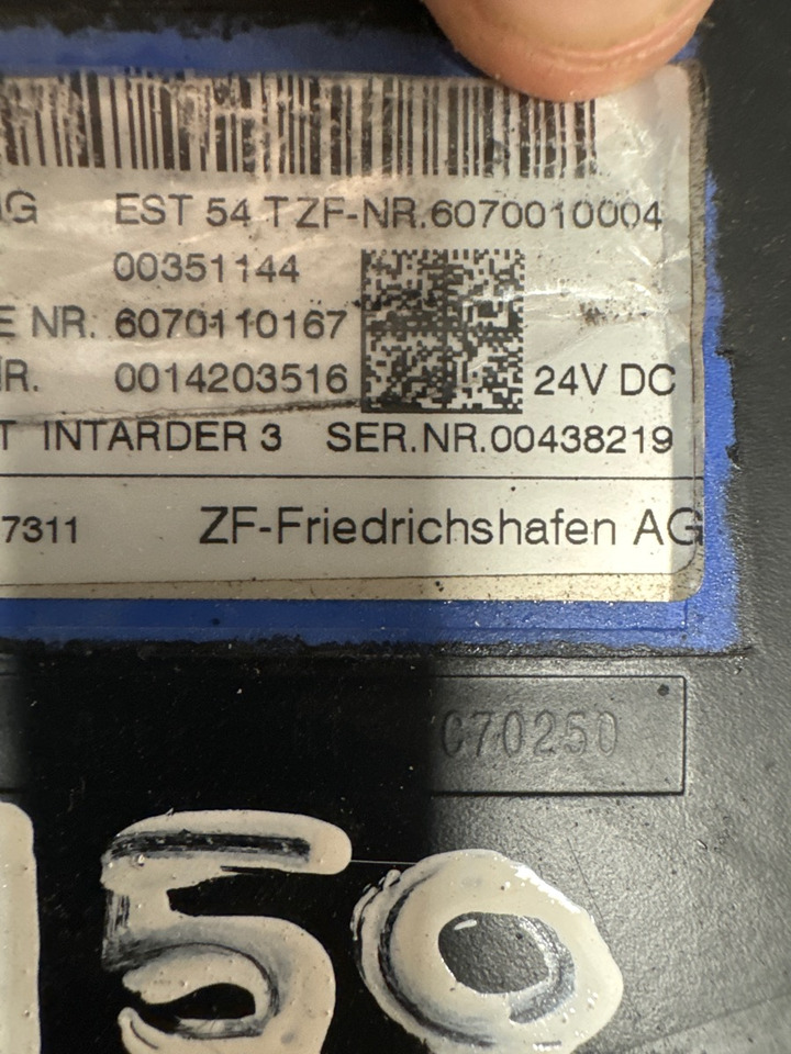 MAN ECU EST54 81.25810-7030 - Електрична система в категорії Вантажівки: фото 2 MAN ECU EST54 81.25810-7030 - Електрична система в категорії Вантажівки: фото 2