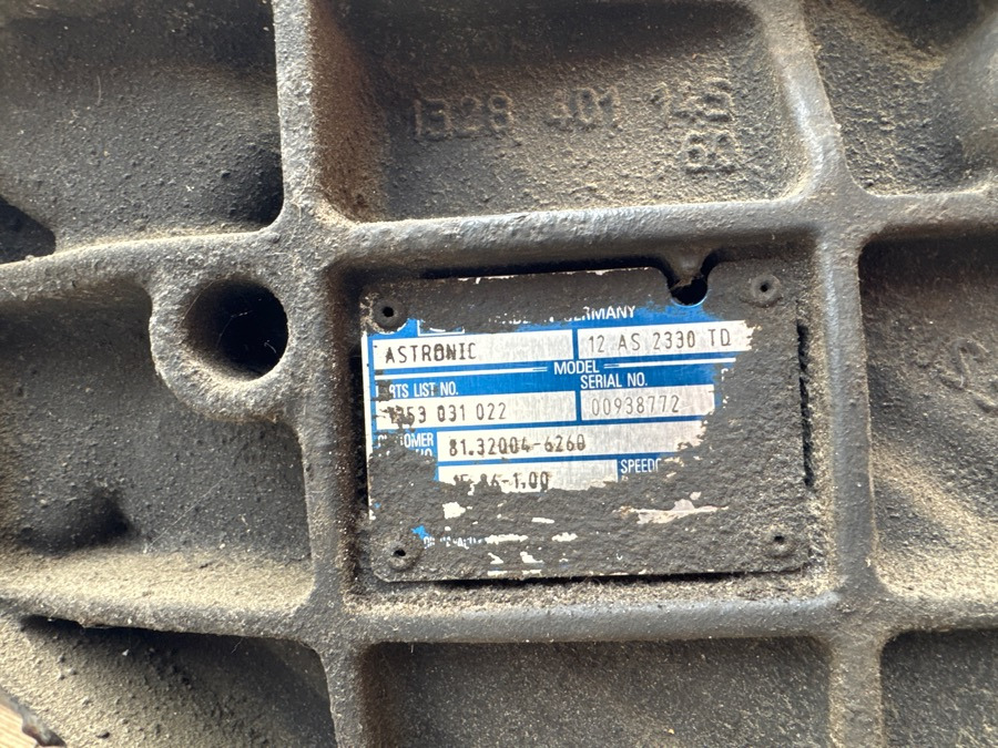 MAN GEARBOX 12AS2330TD *DAMAGE* - Коробка передач в категорії Вантажівки: фото 1 MAN GEARBOX 12AS2330TD *DAMAGE* - Коробка передач в категорії Вантажівки: фото 1