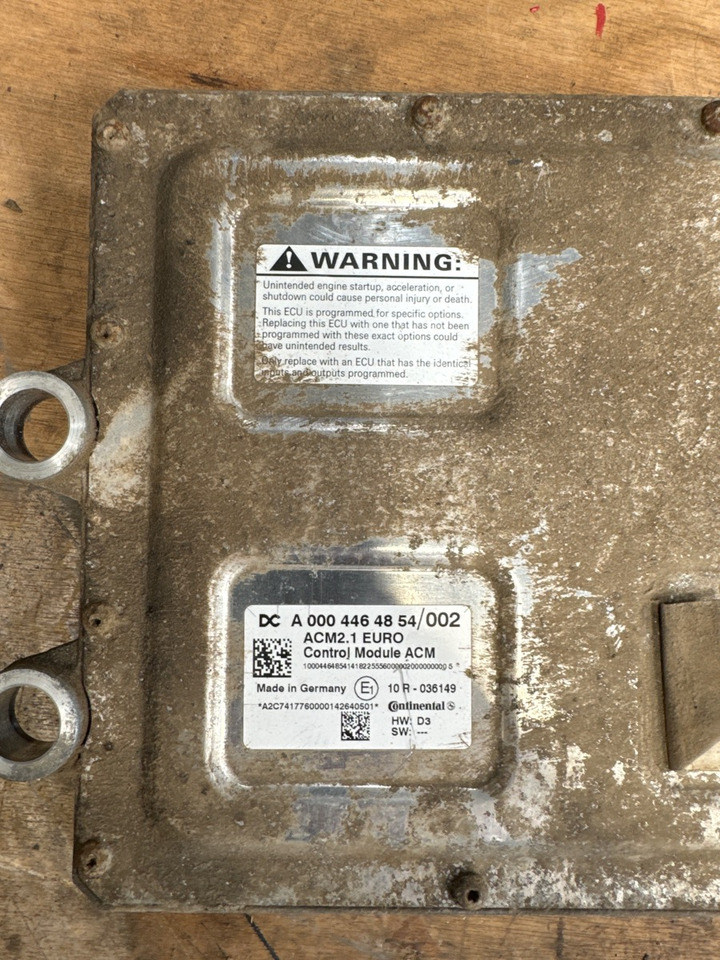 MERCEDES ECU ACM A0004464854 - Електрична система в категорії Вантажівки: фото 2 MERCEDES ECU ACM A0004464854 - Електрична система в категорії Вантажівки: фото 2